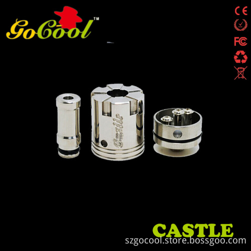 New Arrival Rebuildable Atomizer Ecig Castle Rda Atomizer